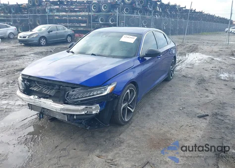 2022 Honda Accord Sport from USA, damaged, VIN 1HGCV1F36NA008791